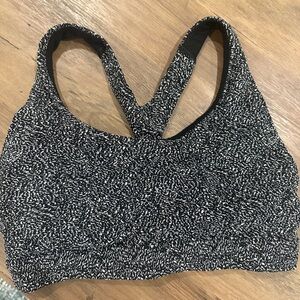 Athleta Black and White Women's Sports Bra